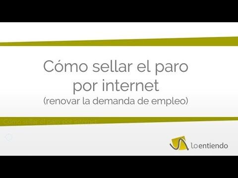 Gu&iacute;a para tramitar el paro en Sella