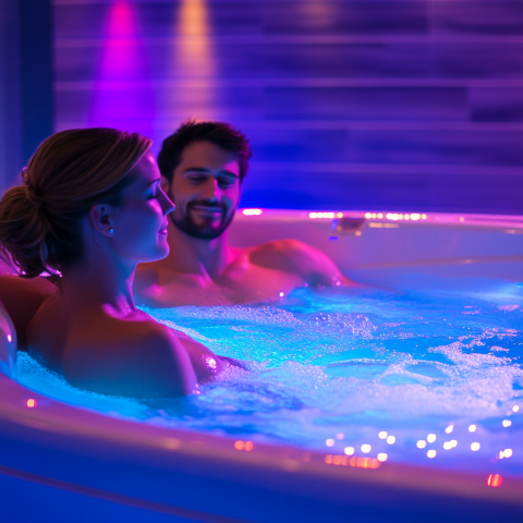 Redefine tus momentos de relajación con el impresionante jacuzzi j275 de Catalonia Aqua, diseñado para tu máximo confort.